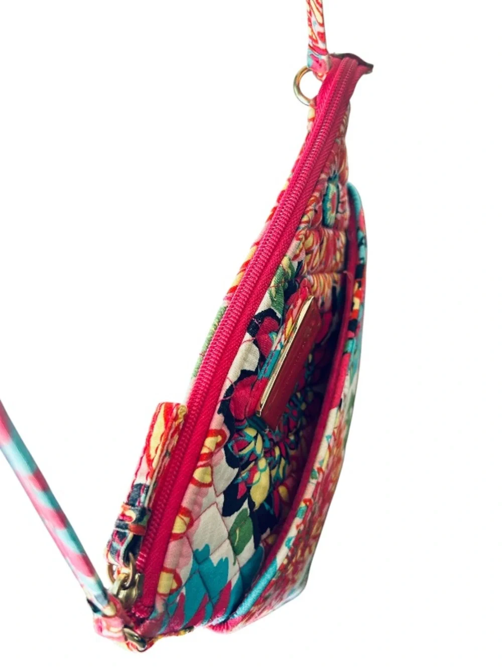 🌻 Tommy Hilfiger Vintage Floral Quilted Crossbody Bag EUC